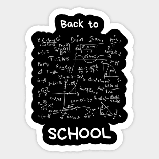 Back to School Sticker